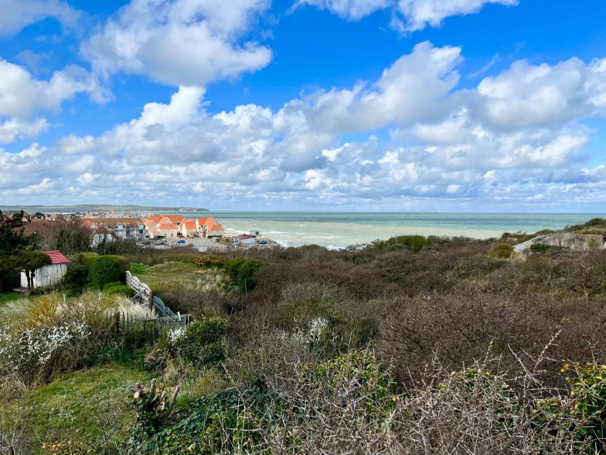 Coc - Villa Le Grand Terrain - Vue Mer Wissant Exterior foto